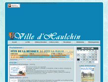 Tablet Screenshot of haulchin.fr